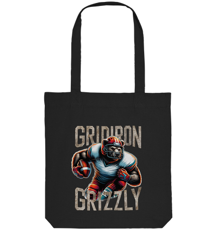 Gridiron Grizzly - Organic Tote-Bag