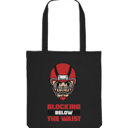 Blocking Below The Waist - Organic Tote Bag