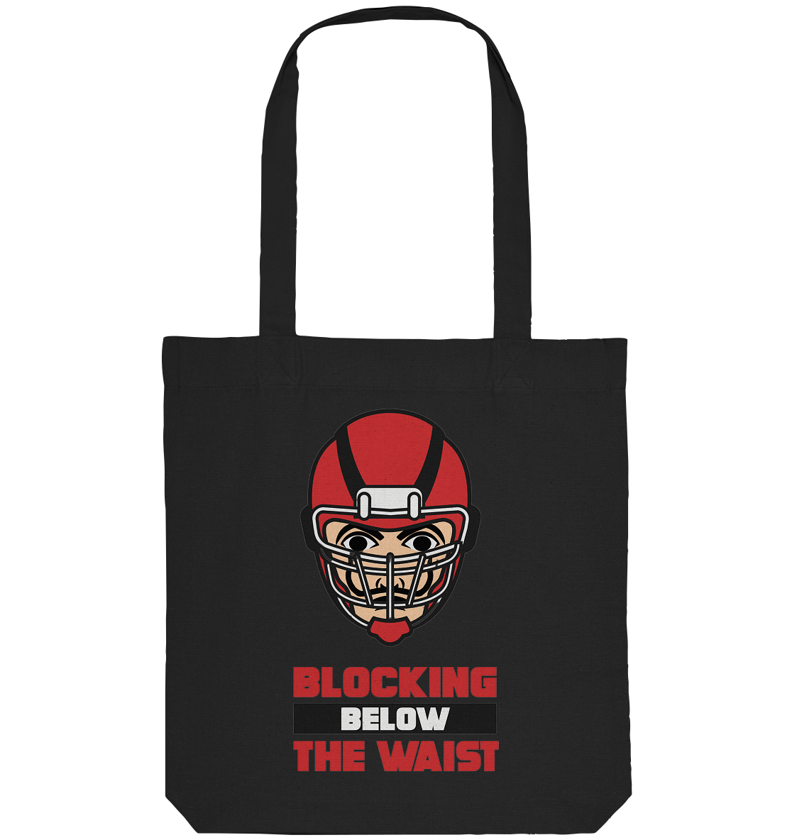Blocking Below The Waist - Organic Tote Bag