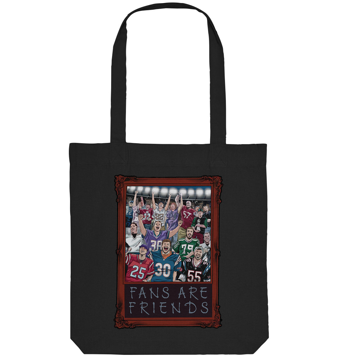 Fans are Friends  - Organic Tote-Bag