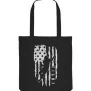 USA Flag Fight - Organic Tote-Bag