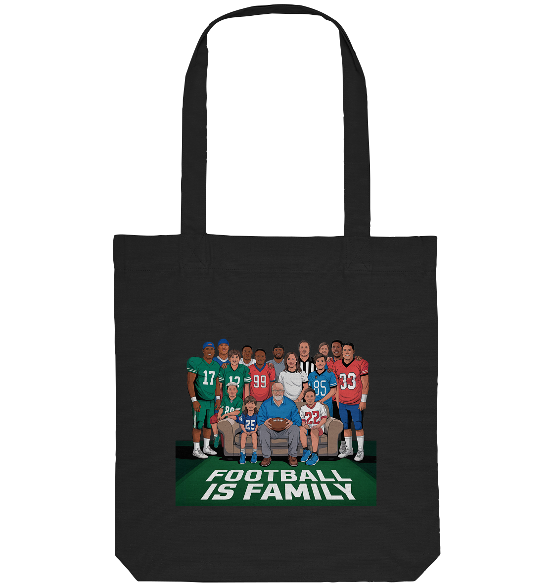 Football is Family - Organic Tote Bag