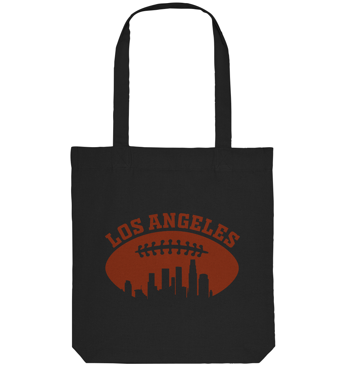 Los Angeles Football Silhouette - Organic Tote-Bag