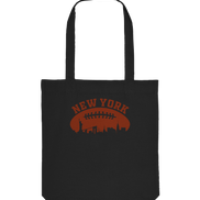New York Football Silhoutte  - Organic Tote-Bag