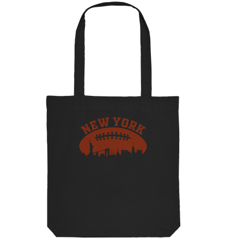 New York Football Silhoutte  - Organic Tote-Bag