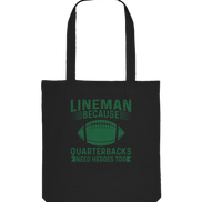 Lineman Heroes Green - Organic Tote-Bag