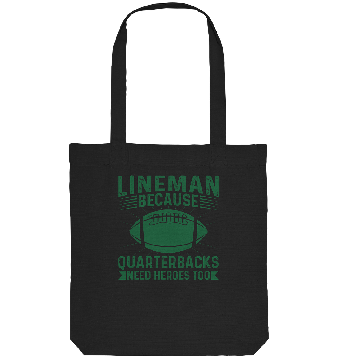 Lineman Heroes Green - Organic Tote-Bag