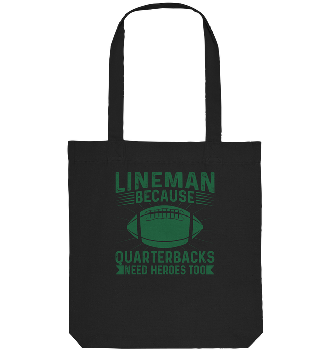 Lineman Heroes Green - Organic Tote-Bag
