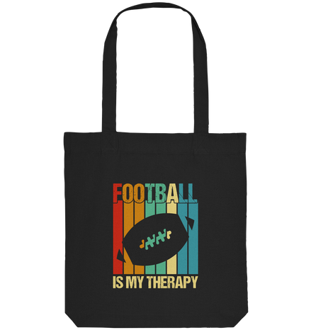 Football is my Therapy - Organic Tote-Bag