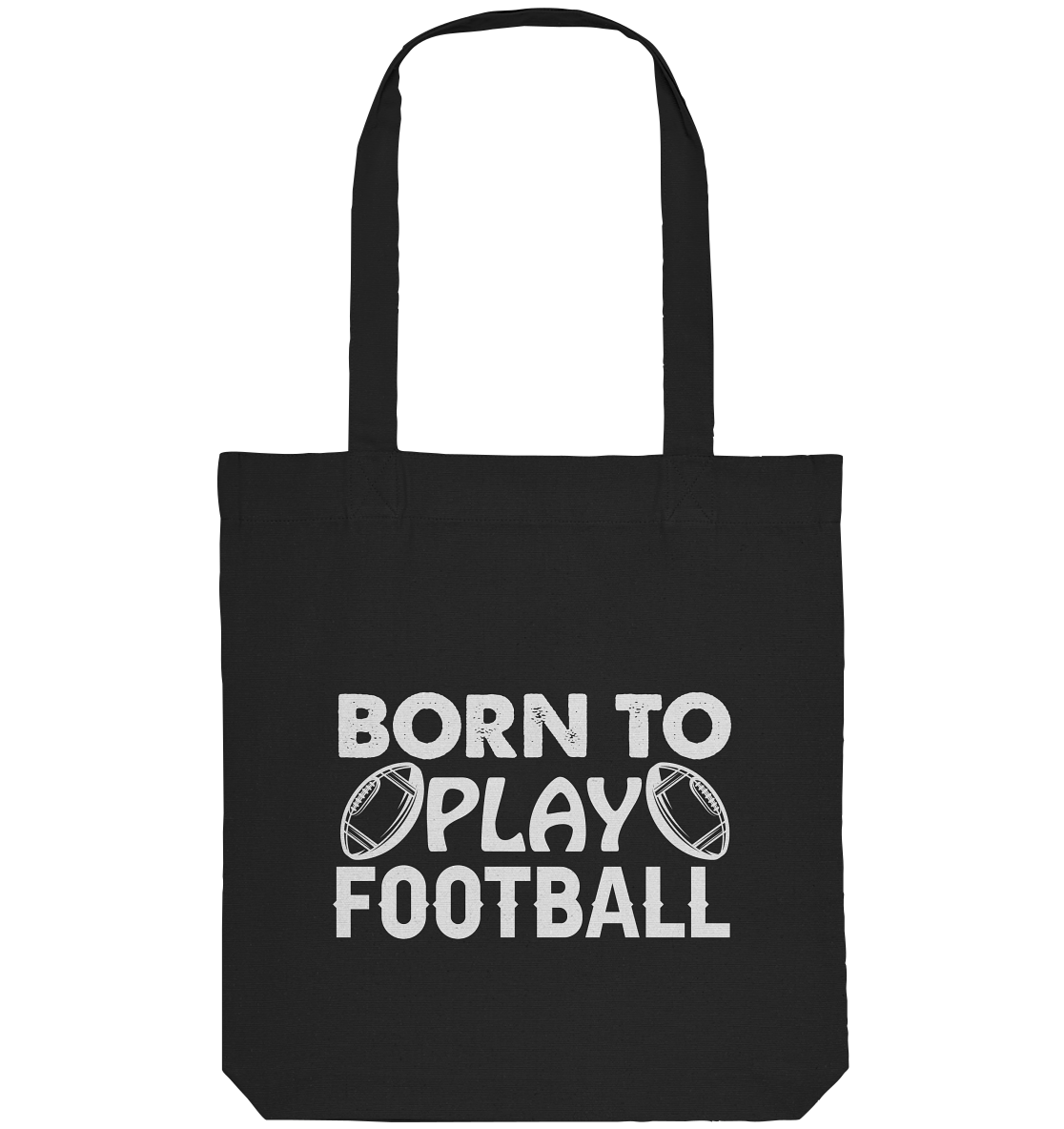 Born to Play - Organic Tote-Bag