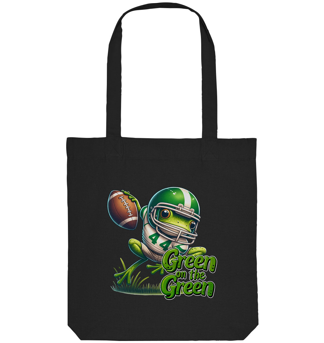Green Frog - Organic Tote Bag