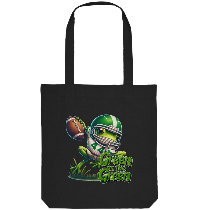 Green Frog - Organic Tote Bag
