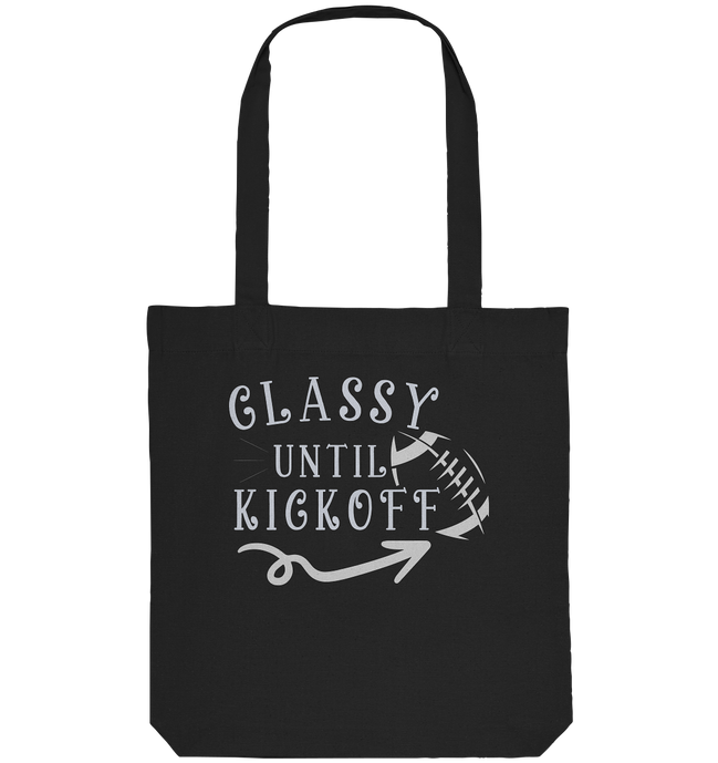 Glassy until Kick Off  - Organic Tote-Bag