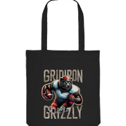 Gridiron Grizzly - Organic Tote-Bag