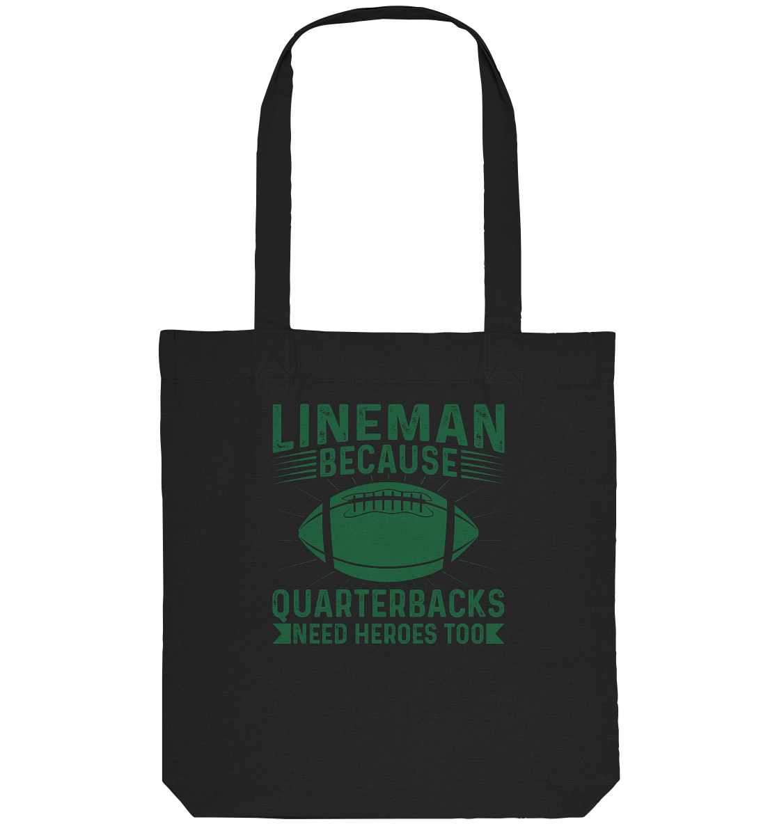 Lineman Heroes Green - Organic Tote-Bag