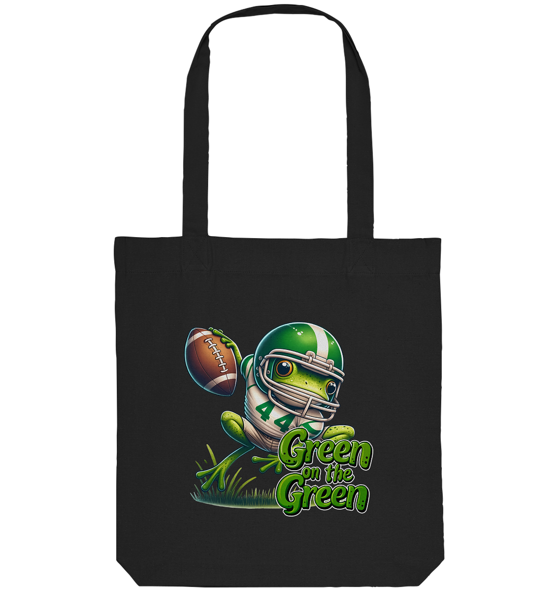 Green Frog - Organic Tote Bag
