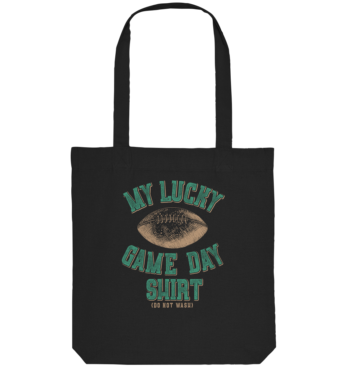 My Lucky Game Day Shirt - Organic Tote Bag