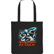 Shark Attack - Organic Tote-Bag