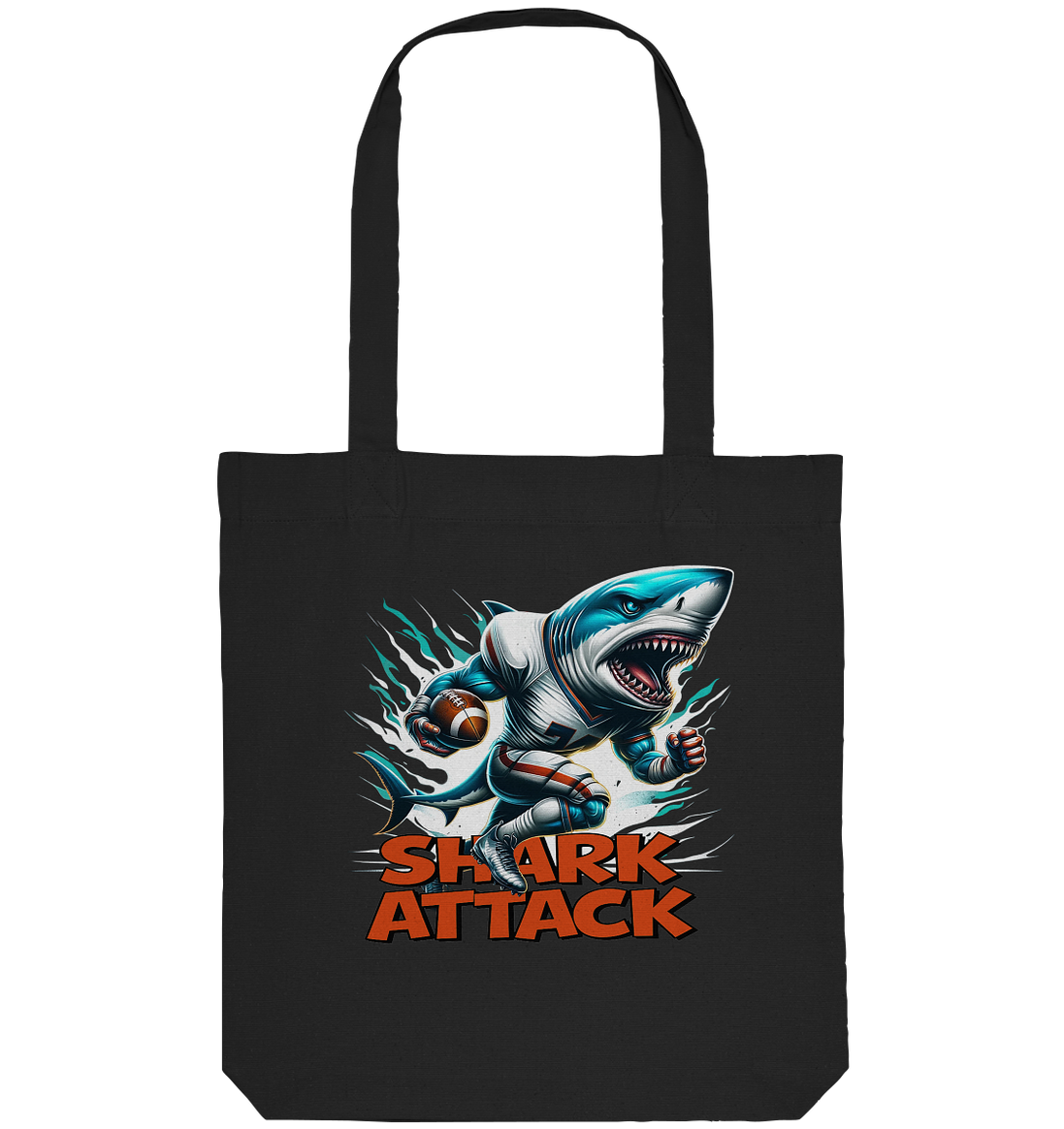 Shark Attack - Organic Tote-Bag