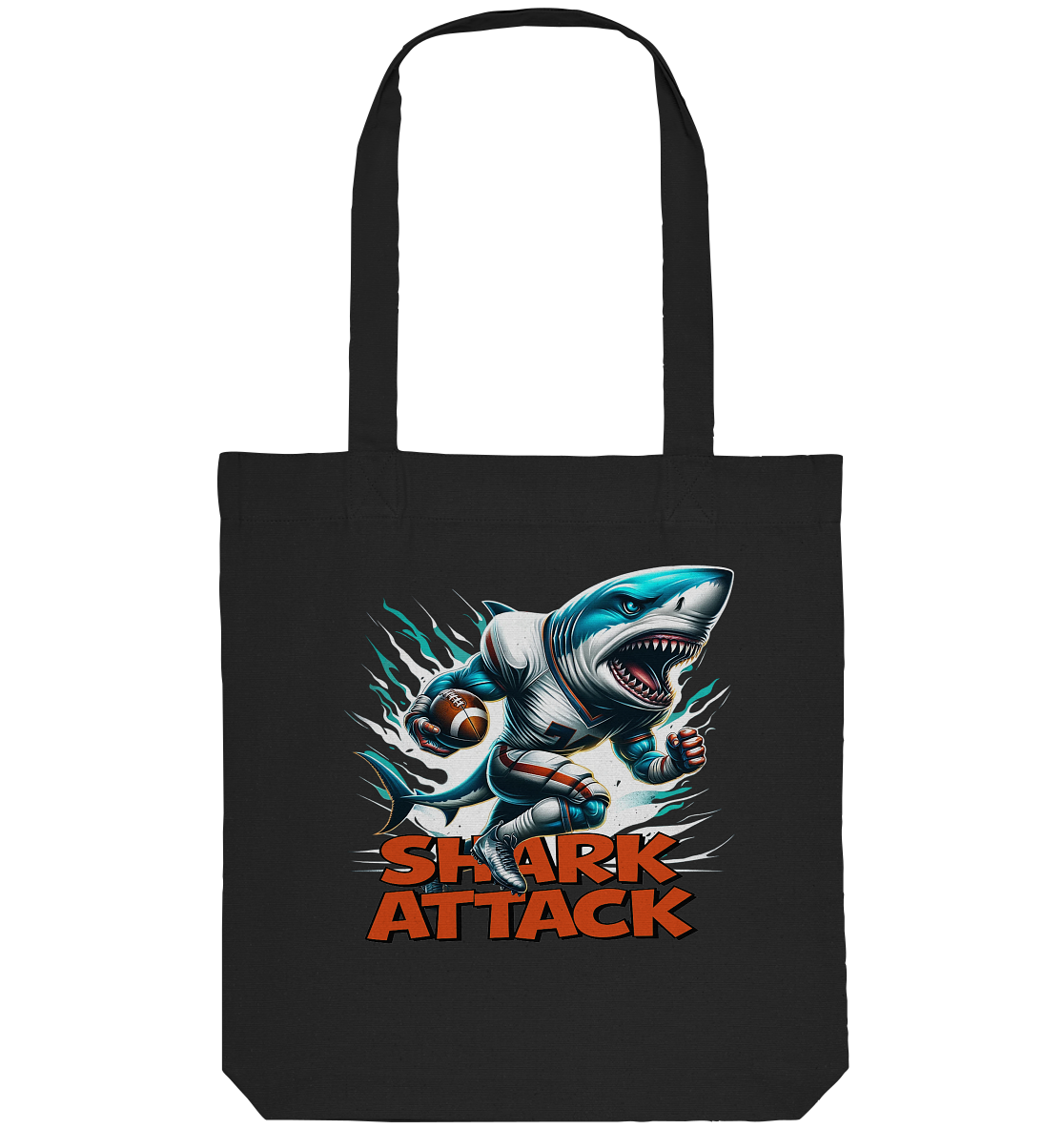 Shark Attack - Organic Tote-Bag