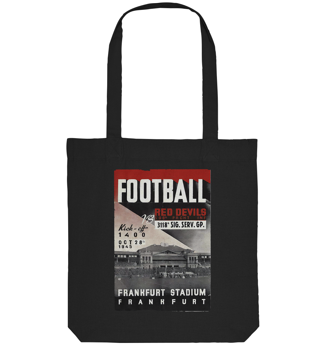 Frankfurt Football 1945 - Organic Tote Bag