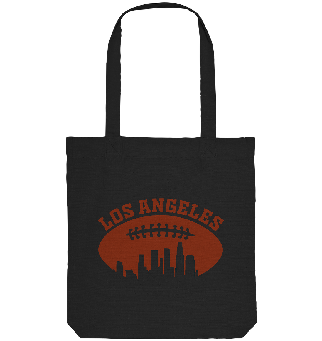 Los Angeles Football Silhouette - Organic Tote-Bag
