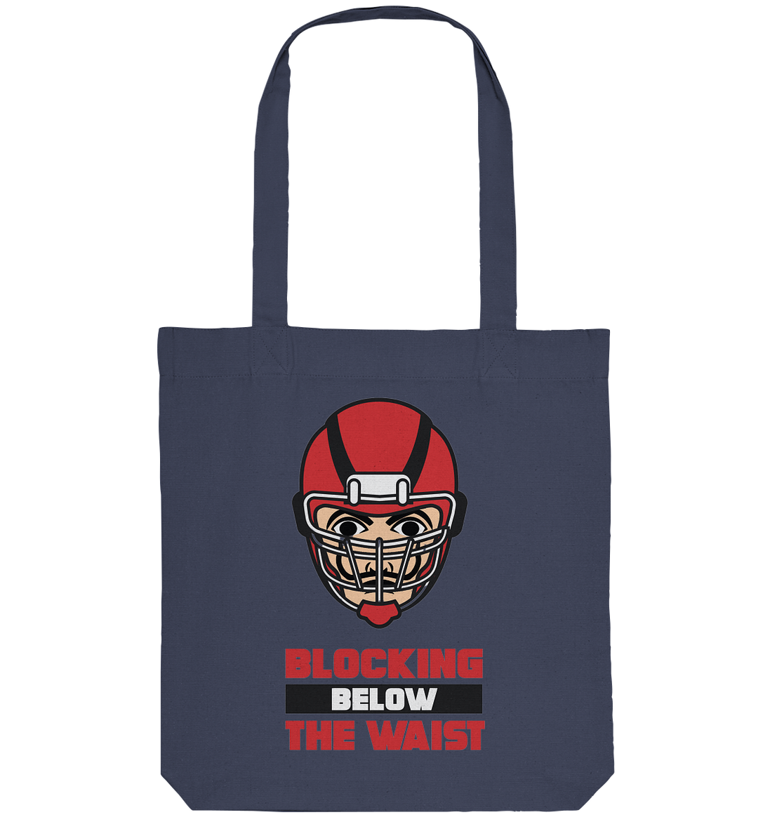 Blocking Below The Waist - Organic Tote Bag