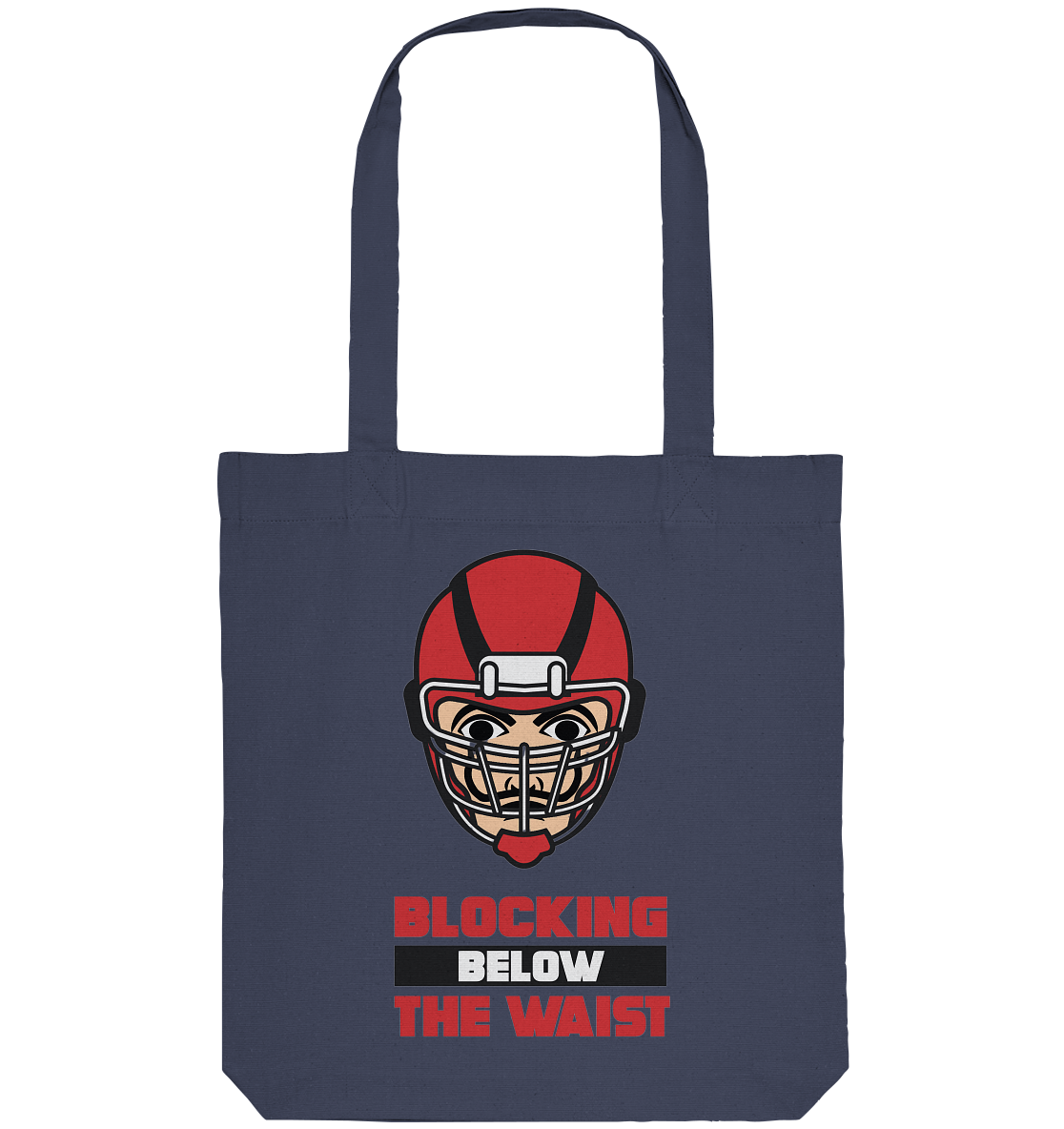 Blocking Below The Waist - Organic Tote Bag