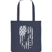 USA Flag Fight - Organic Tote-Bag