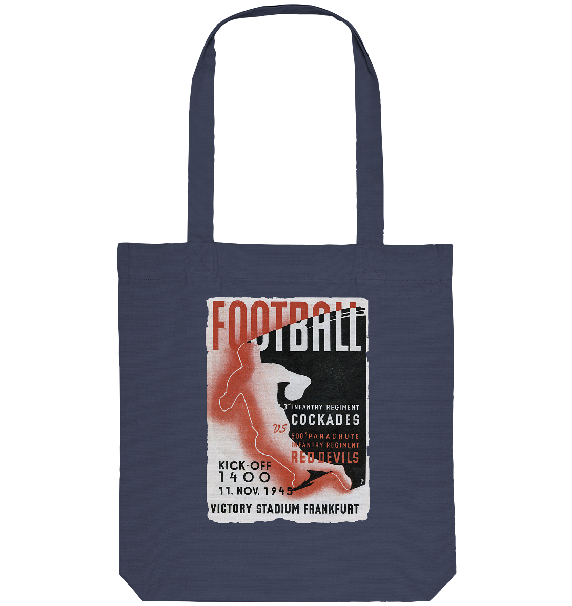 Red Devils Frankfurt 1945 - Organic Tote-Bag
