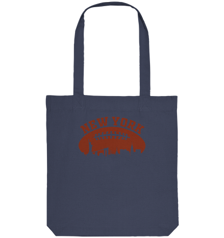 New York Football Silhoutte  - Organic Tote-Bag