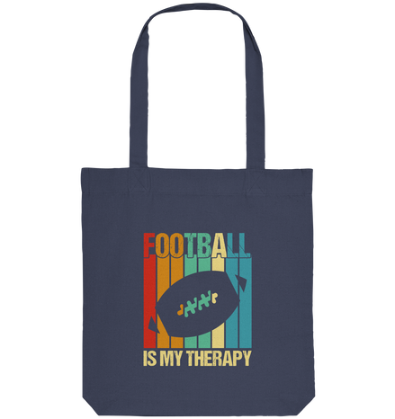 Football is my Therapy - Organic Tote-Bag