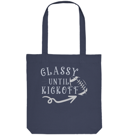 Glassy until Kick Off  - Organic Tote-Bag