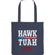 Hawk Tuah White  - Organic Tote-Bag