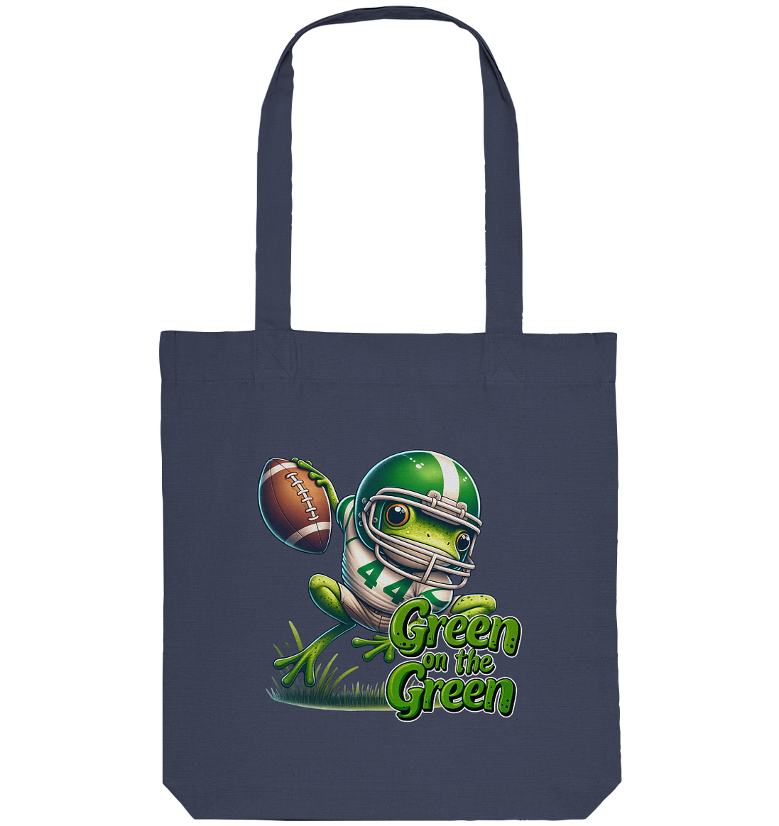 Green Frog - Organic Tote Bag