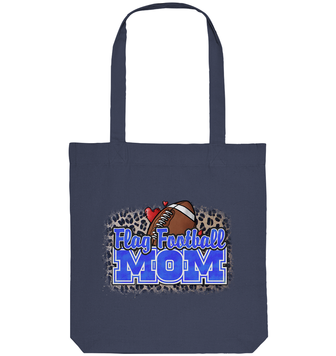 Flag Football Mom - Organic Tote-Bag
