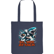 Shark Attack - Organic Tote-Bag