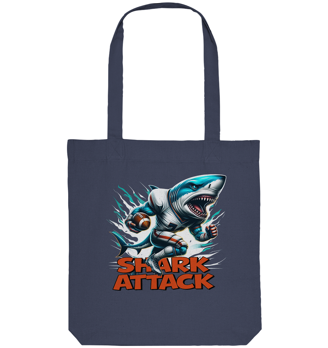 Shark Attack - Organic Tote-Bag