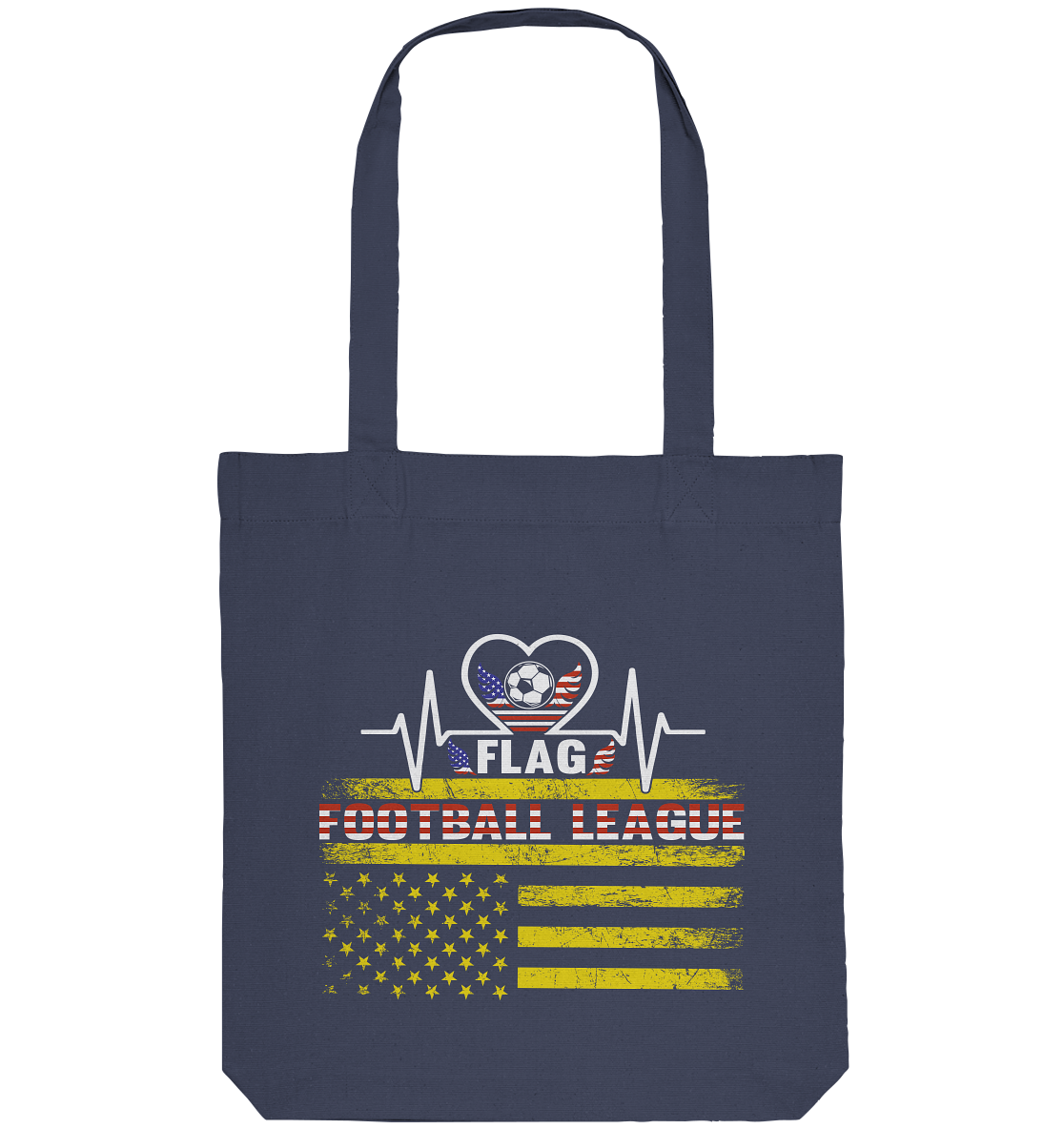 Flag Football League - Organic Tote Bag