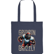 Gridiron Grizzly - Organic Tote-Bag