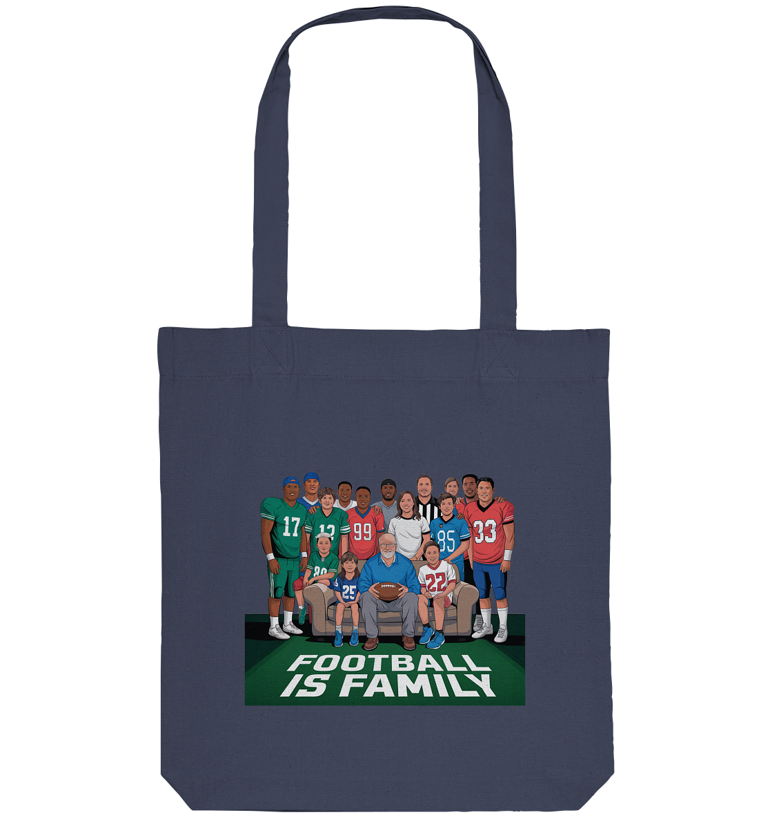 Football is Family - Organic Tote Bag
