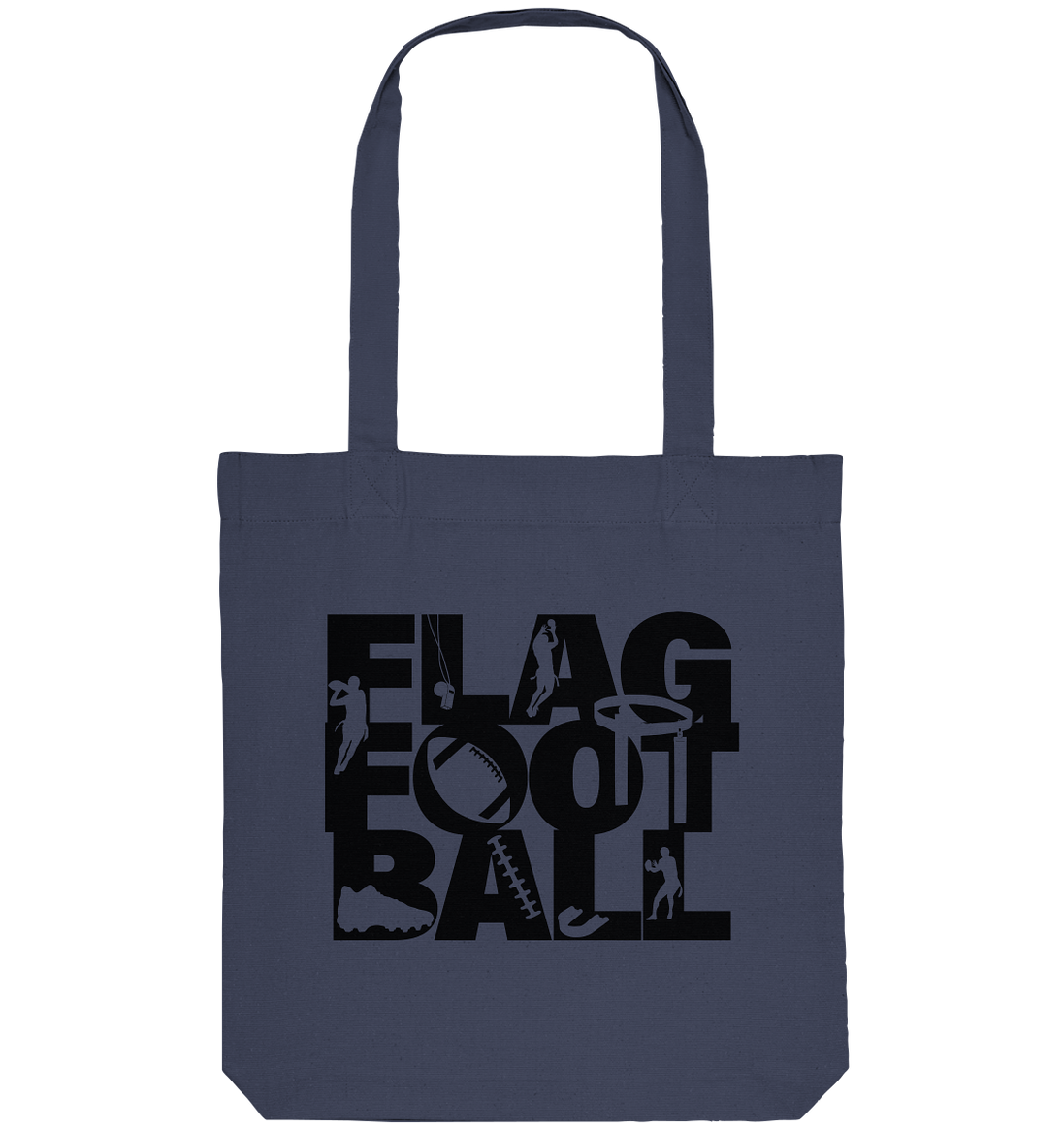 Flag Football - Organic Tote Bag