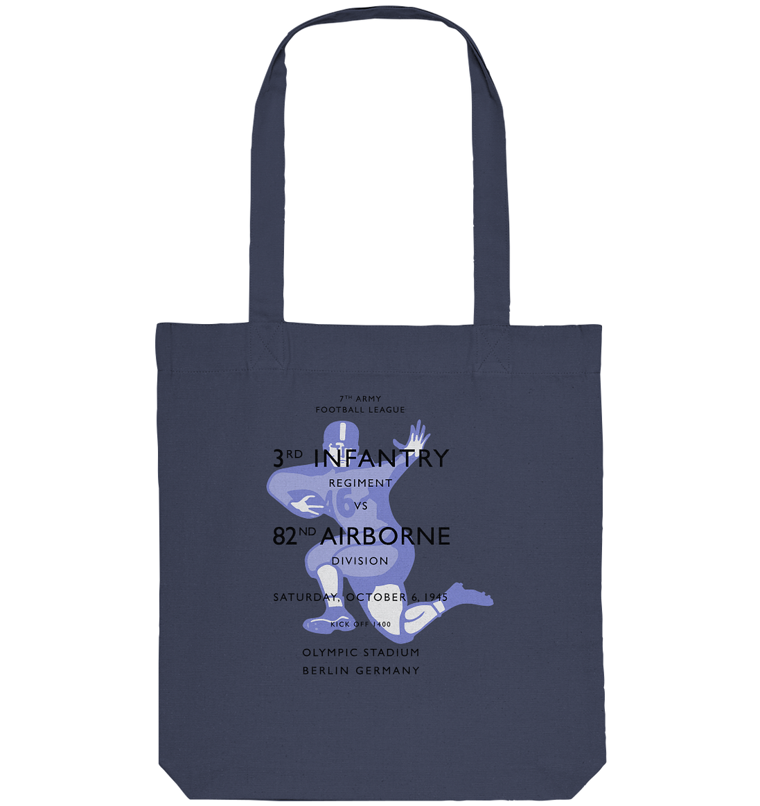 Infantry vs. Airborne 1945 - Organic Tote-Bag