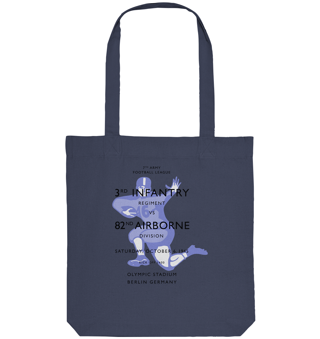 Infantry vs. Airborne 1945 - Organic Tote-Bag