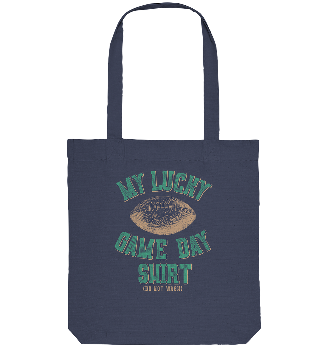 My Lucky Game Day Shirt - Organic Tote Bag