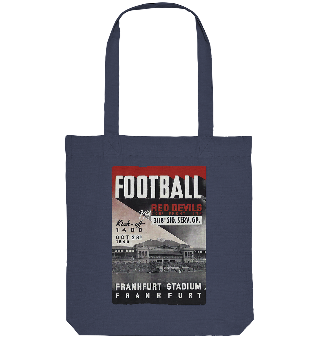 Frankfurt Football 1945 - Organic Tote Bag