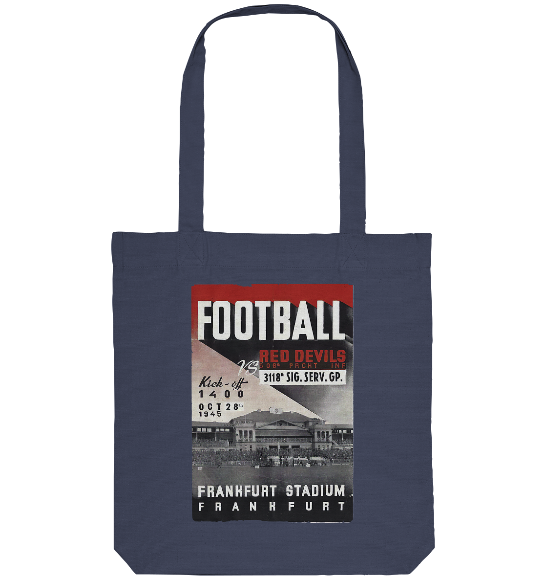 Frankfurt Football 1945 - Organic Tote Bag
