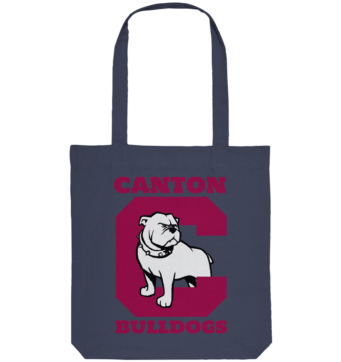 Canton Bulldogs - Organic Tote Bag