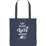 Eat Sleep Cheer - Organic Tote Bag