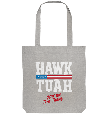 Hawk Tuah White  - Organic Tote-Bag
